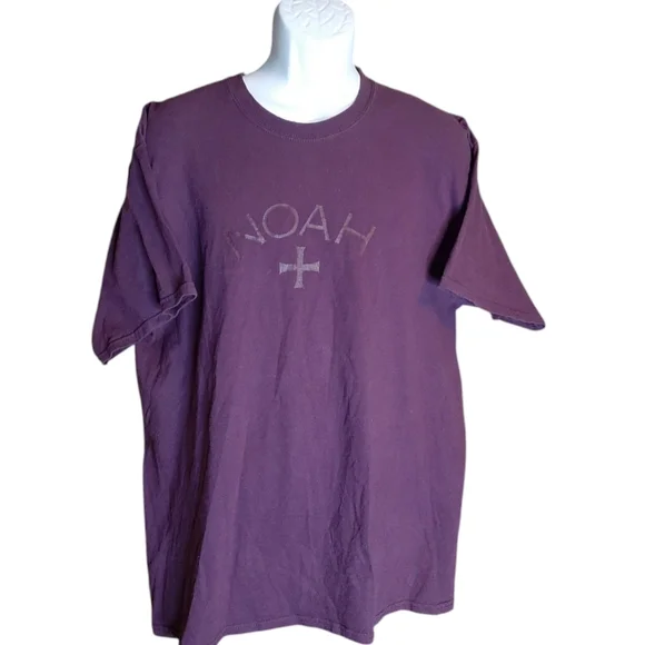 Noah NYC | Eggplant | Big Logo | Cross Tee | XL - Picture 8 of 8